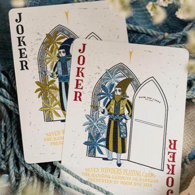The Hanging Gardens of Babylon (Special Edition Numbered Seals) Playing Cards by Room One EON